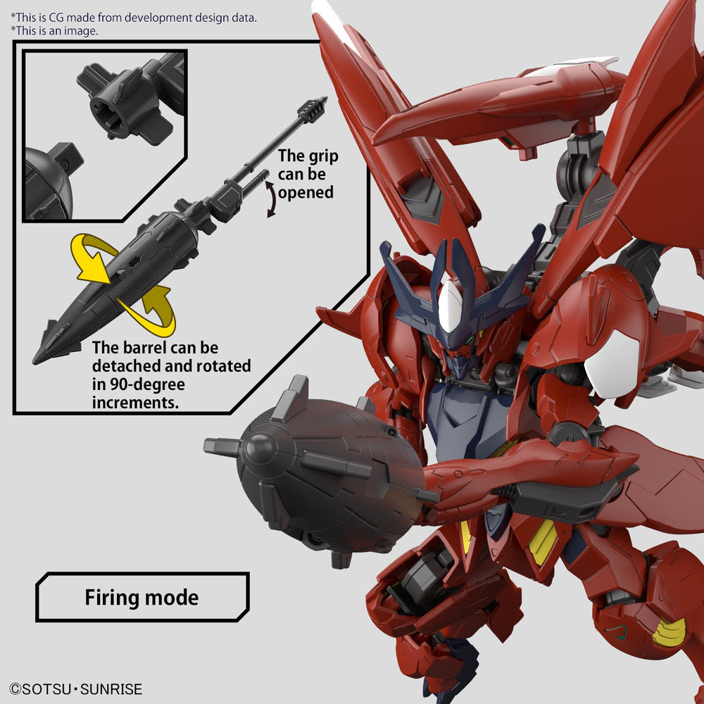 GUNDAM AMAZING BARBATOS LUPUS HG 1/144 Model KIT (ONLINE ORDER ONLY)