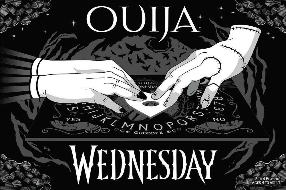 Wednesday Glow in the Dark Ouija Board - CLEARANCE (ONLINE ORDER ONLY)