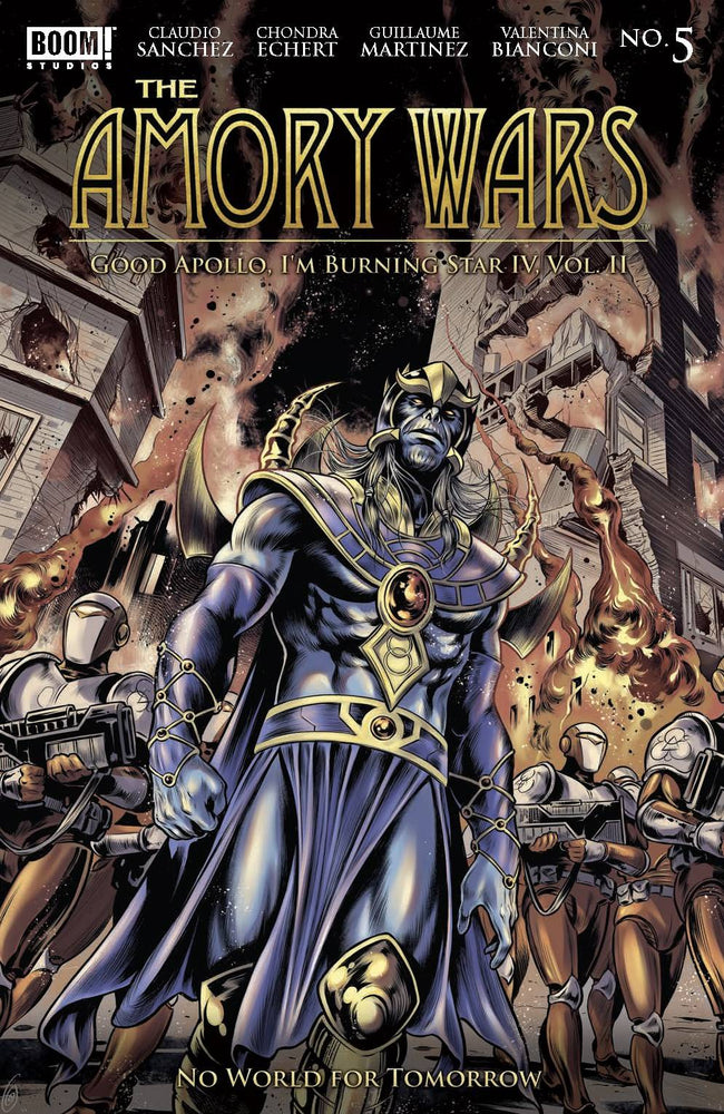 Amory Wars No World Tomorrow #5 (Of 12) A Gianluca Gugliotta Claudio Sanchez (09/11/2024) Boom (ONLINE ORDER ONLY)