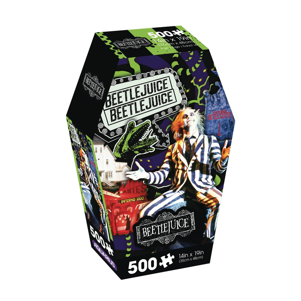 Beetlejuice Coffin Box 500PC Puzzle (ONLINE ORDER ONLY)