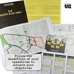 Murder Mystery Party Case Files Mission Black Hawk - CLEARANCE (ONLINE ORDER ONLY)