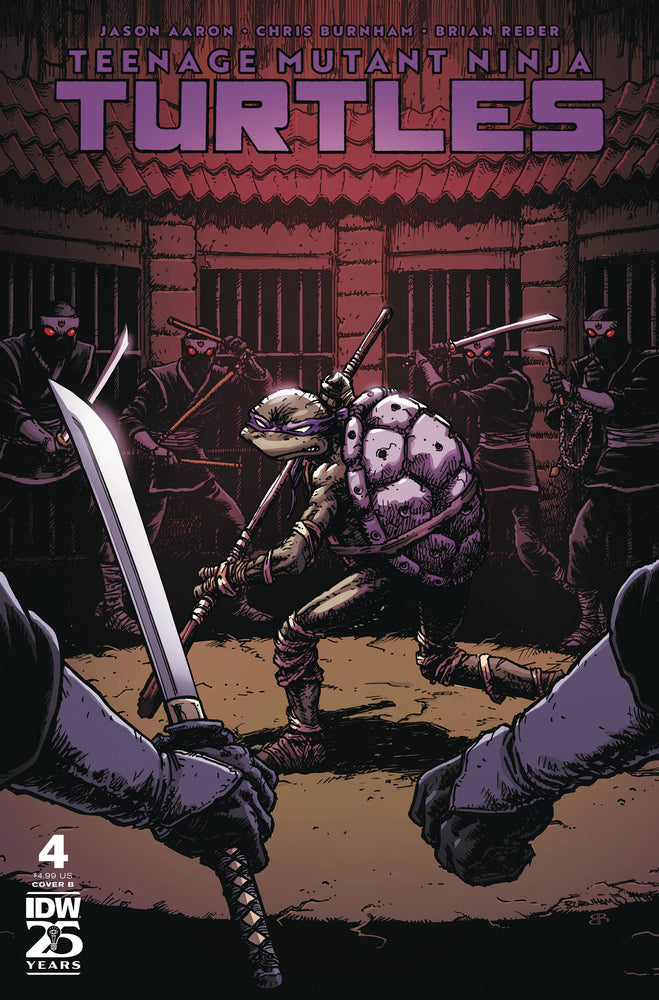 Teenage Mutant Ninja Turtles Tmnt 2024 #4 B Chris Burnham Variant (11/27/2024) Idw (ONLINE ORDER ONLY)