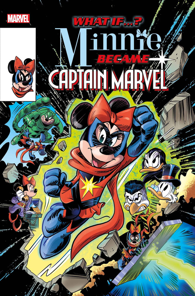 What If Minnie Became Captain Marvel #1 A Giada Perissinotto Steve Behling Homage (11/20/2024) Marvel (ONLINE ORDER ONLY)