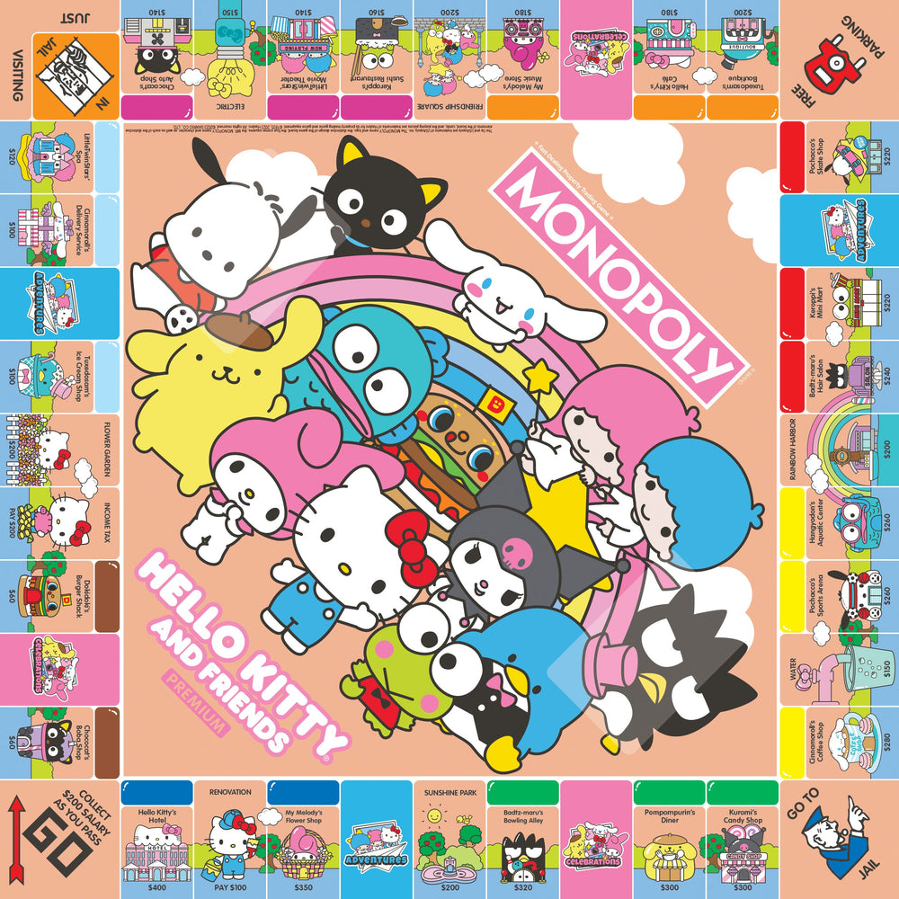 Monopoly: Hello Kitty & Friends Premium Edition (ONLINE ORDER ONLY)
