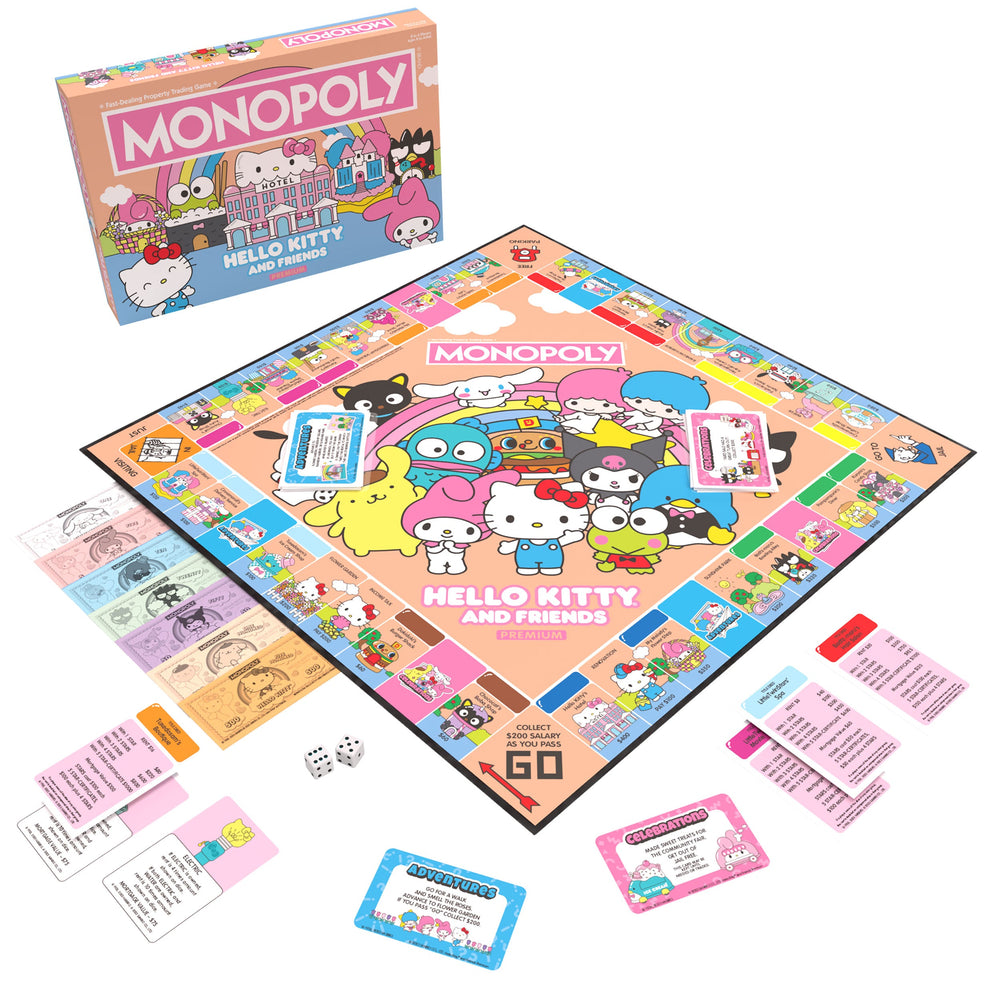 Monopoly: Hello Kitty & Friends Premium Edition (ONLINE ORDER ONLY)