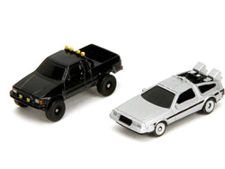 Back to the Future die-cast Courthouse diorama with DeLorean & Toyota vehicles (ONLINE ORDER ONLY)