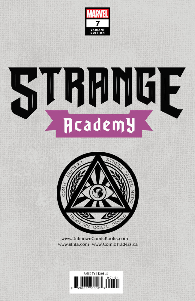 Strange Academy #7 Unknown Comics Todd Nauck Exclusive Var (01/27/2021) (ONLINE ORDER ONLY)