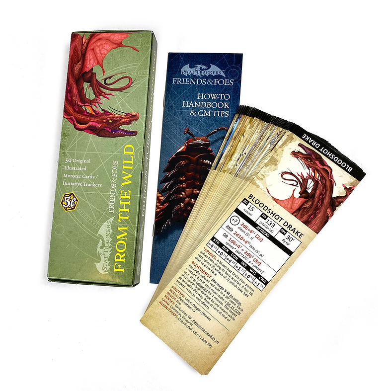 Stat Trackers: Friends & Foes - From the Wild (ONLINE ORDER ONLY)