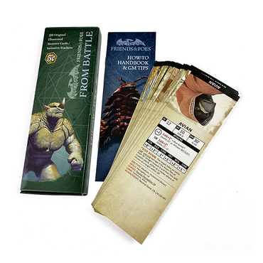 Stat Trackers: Friends & Foes - From Battle (ONLINE ORDER ONLY)