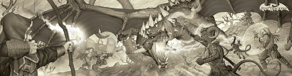 Stat Trackers: Game Master's Screen - 5th Edition - 2024 Version (ONLINE ORDER ONLY)