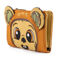 Loungefly: Star Wars - Wicket Cosplay Flap Wallet (ONLINE ORDER ONLY)