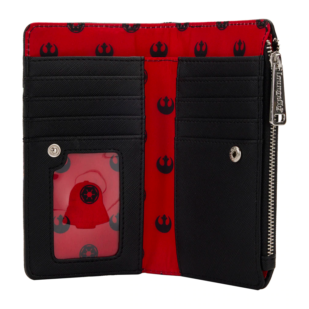 Loungefly: Star Wars - Trilogy 2 Flap Wallet (ONLINE ORDER ONLY)