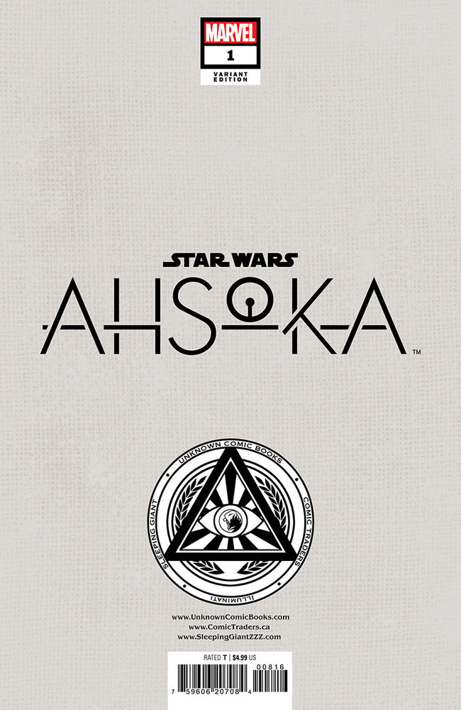 Star Wars: Ahsoka #1 Unknown Comics David Nakayama Virgin Exclusive  Var (07/10/2024) (Online Only)