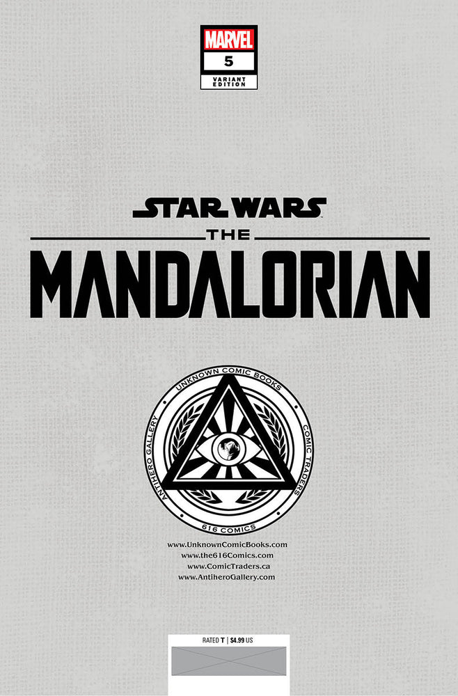 Star Wars: The Mandalorian Season 2 #5 Unknown Comics Peach Momoko Exclusive Var (10/11/2023) (ONLINE ORDER ONLY)