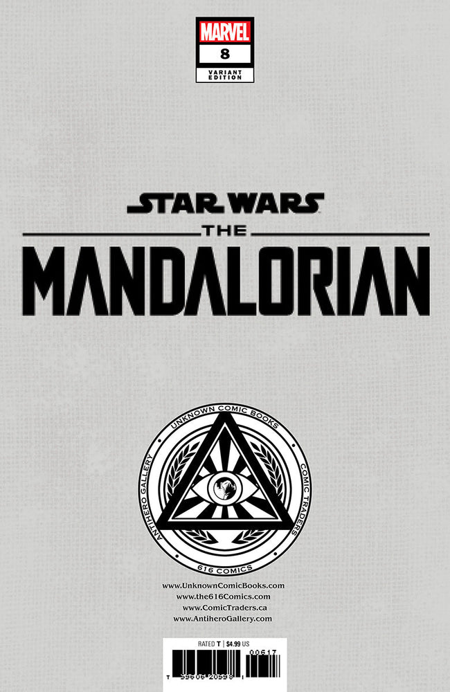 Star Wars: The Mandalorian Season 2 #8 Unknown Comics David Nakayama Exclusive Var (01/10/2024) (ONLINE ORDER ONLY)