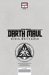 Star Wars: Darth Maul - Black, White & Red #1 Unknown Comics Felipe Massafera Exclusive Var (04/24/2024) (Online Only)