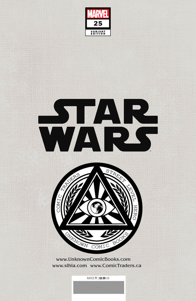 Star Wars #25 Unknown Comics Luke Ross Exclusive Virgin Var (07/20/2022) (Online Only)