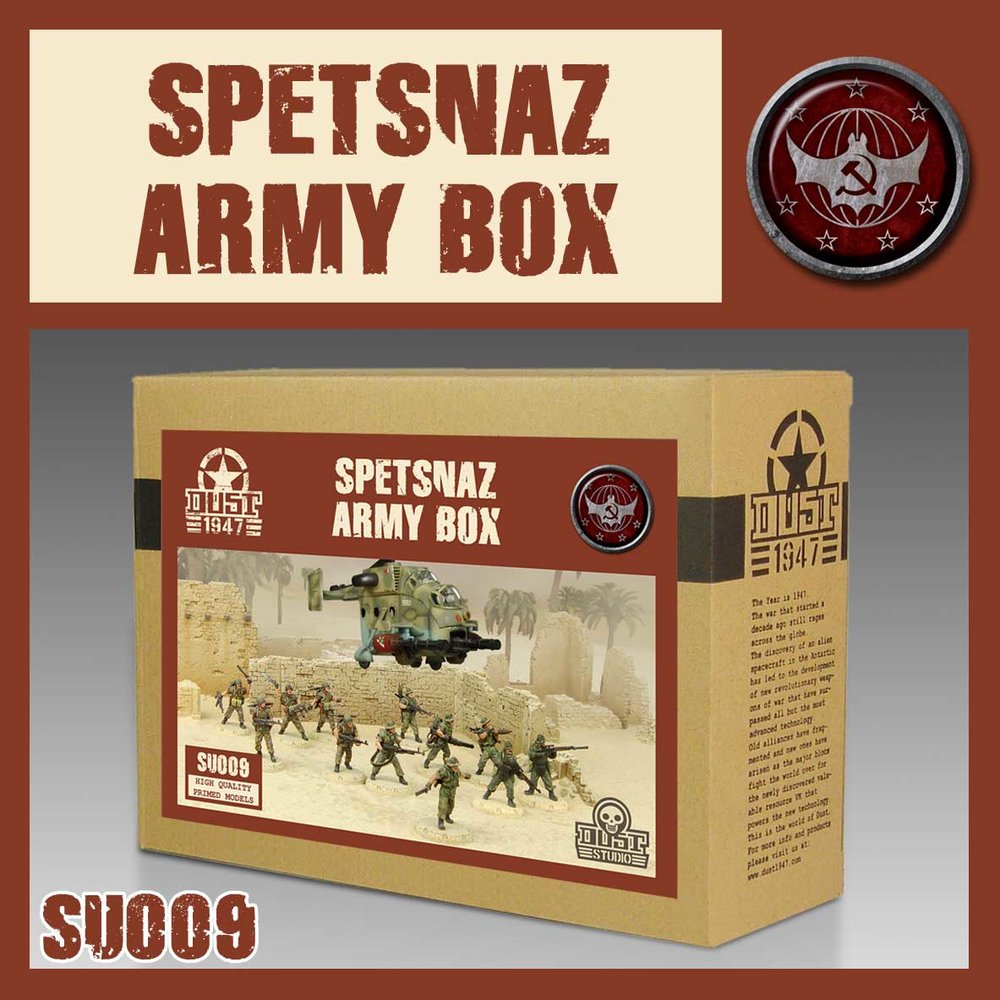 DUST 1947: Spetsnaz Army Box (ONLINE ORDER ONLY)