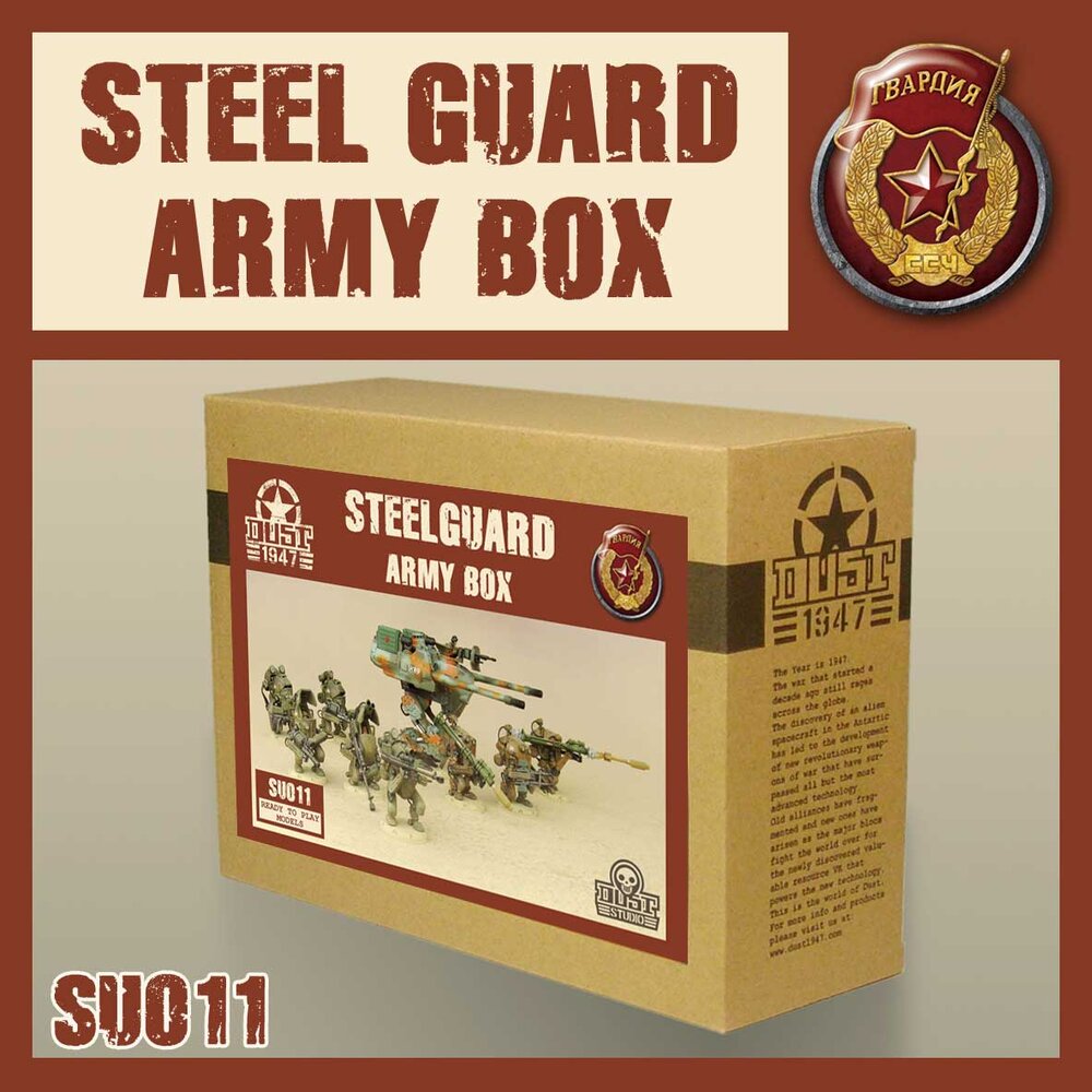 DUST 1947: Steel Guard Army Box (ONLINE ORDER ONLY)