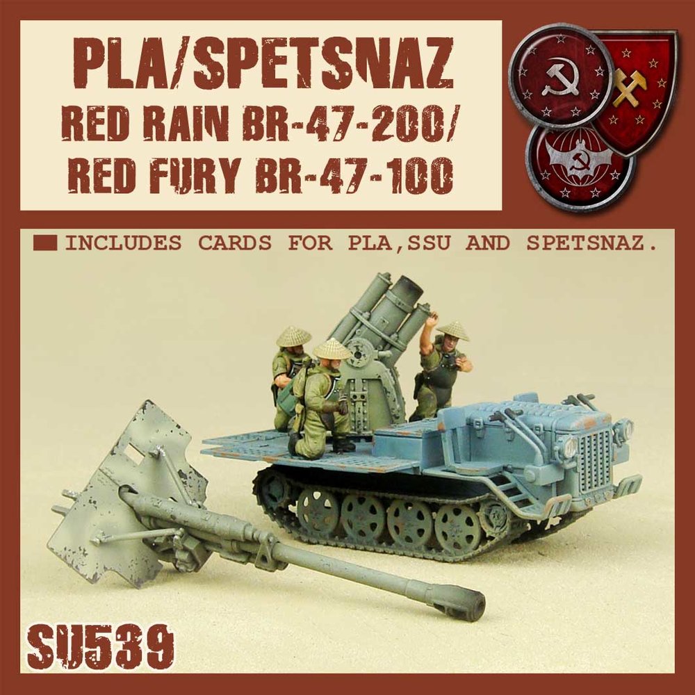 DUST 1947: PLA/Spetsnaz Red Rain/Red Fury (ONLINE ORDER ONLY)