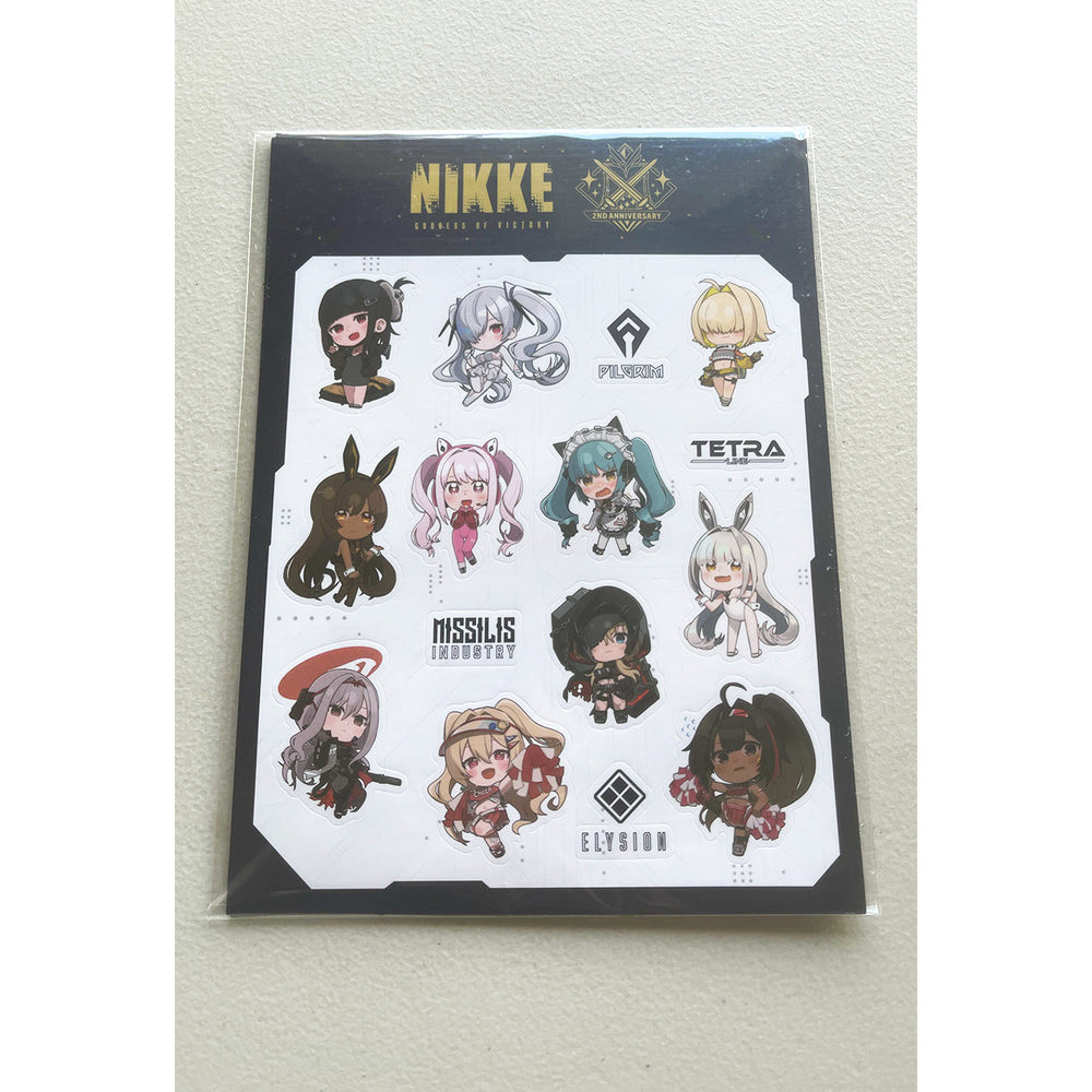 Euphoric Production Sticker Sheet JAPANESE - Goddess of Victory: NIKKE Comiket C105 (Online Order Only)