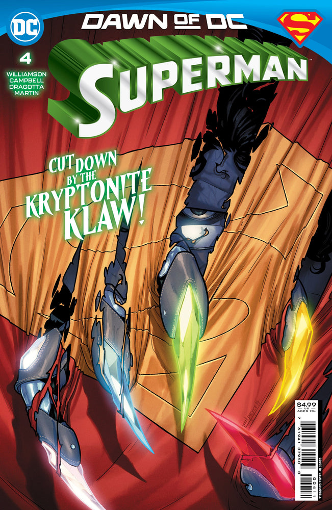 Superman #4 A Jamal Campbell Joshua Williamson (05/16/2023) Dc (ONLINE ORDER ONLY)