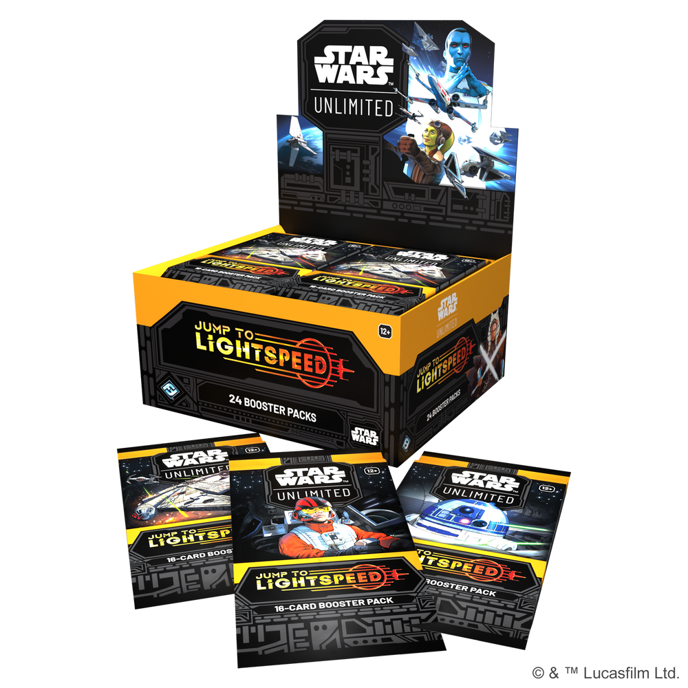 Star Wars: Unlimited - Jump to Lightspeed Booster Display (ONLINE ORDER ONLY)