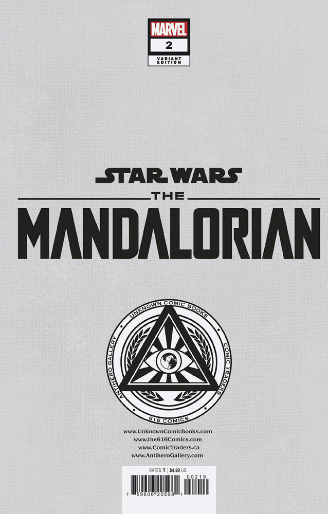 Star Wars: The Mandalorian Season 2 #2 Unknown Comics Tyler Kirkham Exclusive Var (07/26/2023) (ONLINE ORDER ONLY)