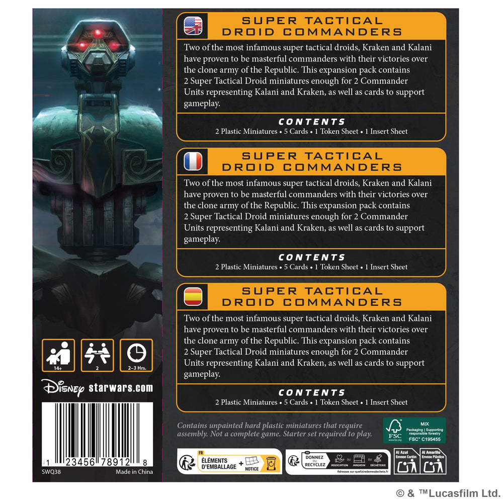 Star Wars: Legion - Super Tactical Droid Commanders