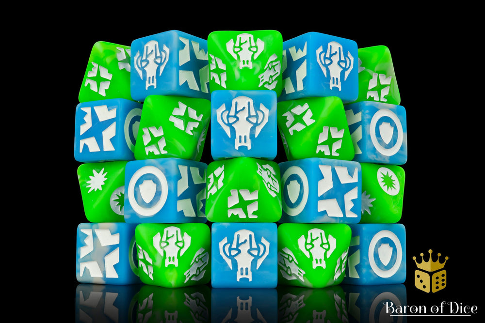 Droid General (Light) Galactic Skirmish Dice - Set of 20 (ONLINE ORDER ONLY)