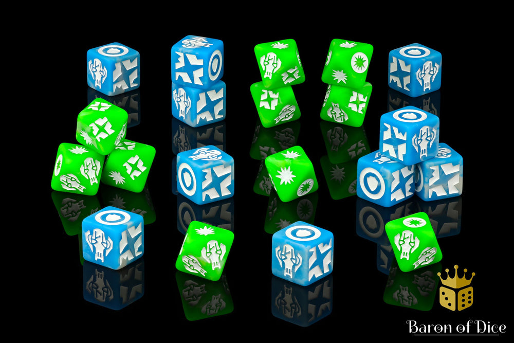 Droid General (Light) Galactic Skirmish Dice - Set of 20 (ONLINE ORDER ONLY)