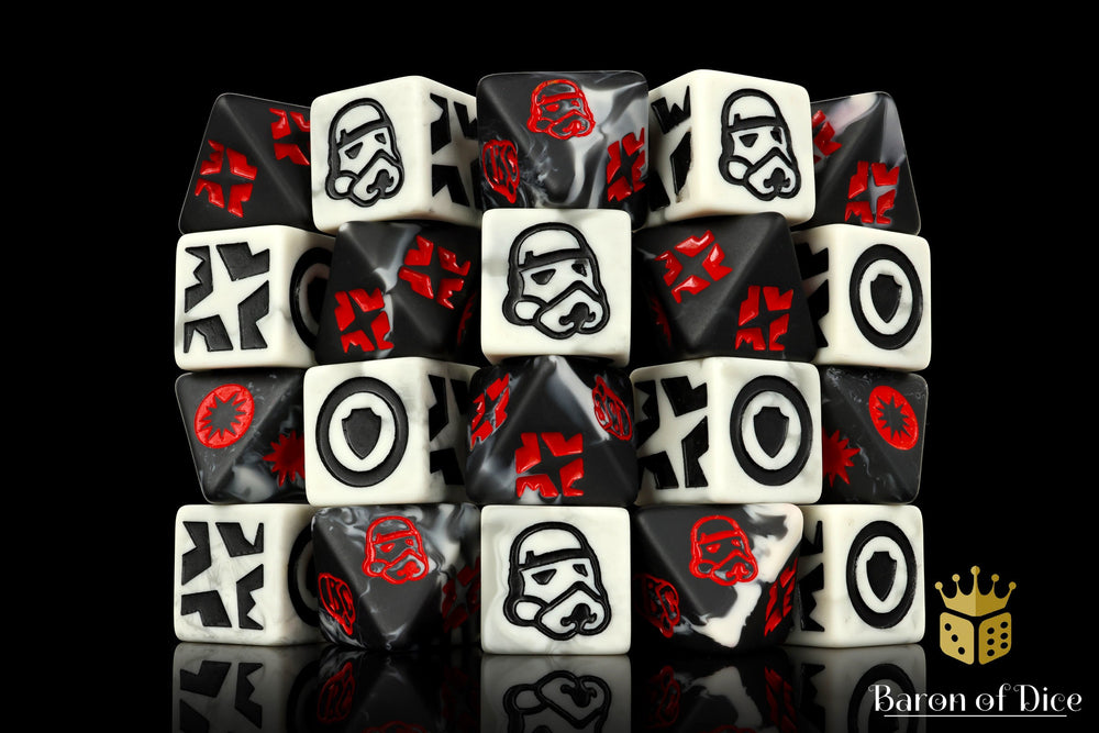 Trooper Galactic Skirmish Dice - Set of 20 (ONLINE ORDER ONLY)