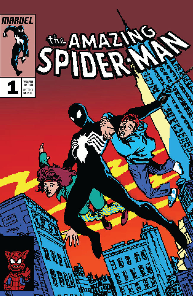 SYMBIOTE SPIDER-MAN #1 16 Bit Matthew Waite Variant Amazing Spider-Man 252 Homage (04/10/2019) MARVEL (ONLINE ORDER ONLY)