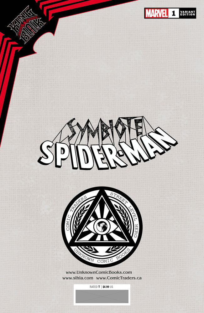 Symbiote Spider-Man King In Black #1 Unknown Comics Gerald Parel Exclusive Var (11/18/2020) (ONLINE ORDER ONLY)