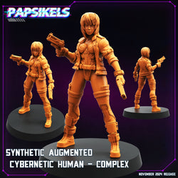 3D Printed Papsikels Synthetic Augmented Cybernetic Human Nov 2024 Cyberpunk 28mm 32mm (Online Only)