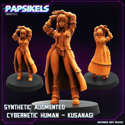 3D Printed Papsikels Synthetic Augmented Cybernetic Human Nov 2024 Cyberpunk 28mm 32mm (Online Only)