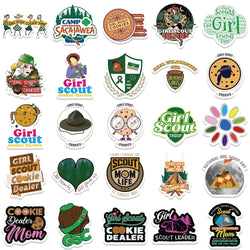 10/30/50PCS Girl Scout Movie Stickers Cartoon Graffiti Decals DIY Phone Notebook Suitcase Bike Laptop Skateboard Car Sticker Toy (ONLINE ORDER ONLY)