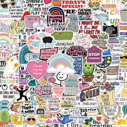 50PCS Funny Sarcastic Meme Sticker Pack for Laptop, Phone, Suitcase, Car, Bottle (ONLINE ORDER ONLY)