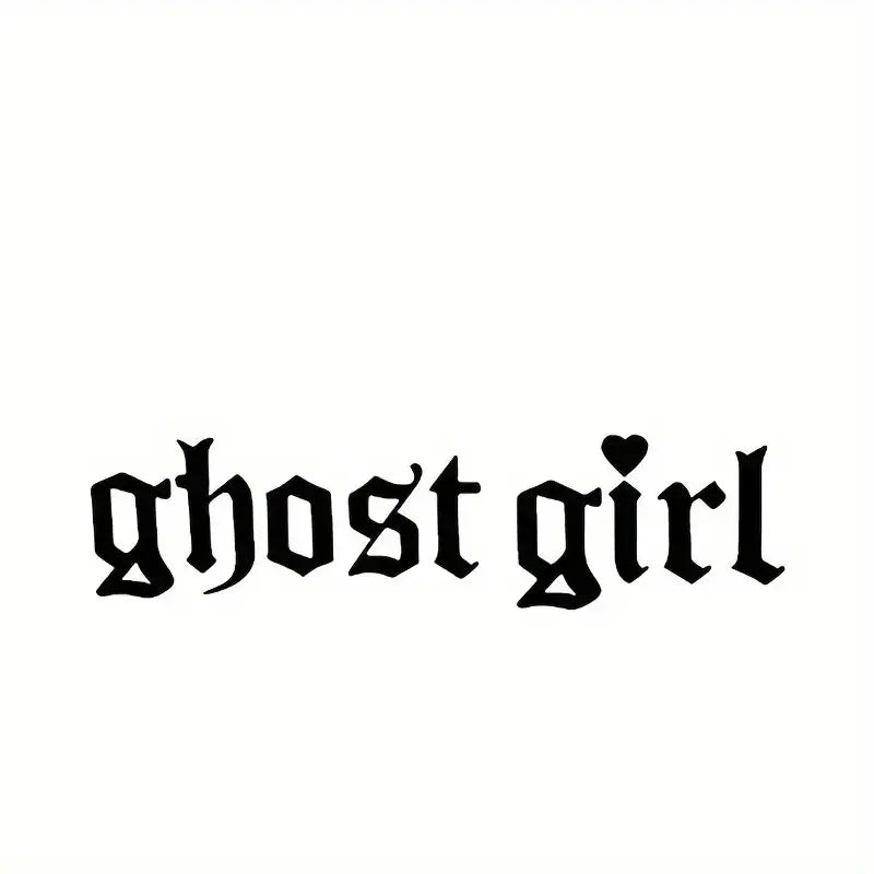 "Ghost Girl" Sticker, Suitable For Windows, Cars, Trucks, Toolboxes, Laptops, MacBooks, For Almost Any Hard, Smooth Surface (ONLINE ORDER ONLY)