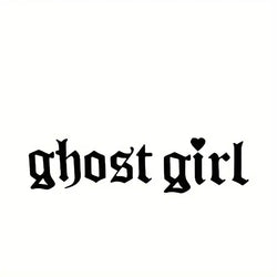 "Ghost Girl" Sticker, Suitable For Windows, Cars, Trucks, Toolboxes, Laptops, MacBooks, For Almost Any Hard, Smooth Surface (ONLINE ORDER ONLY)