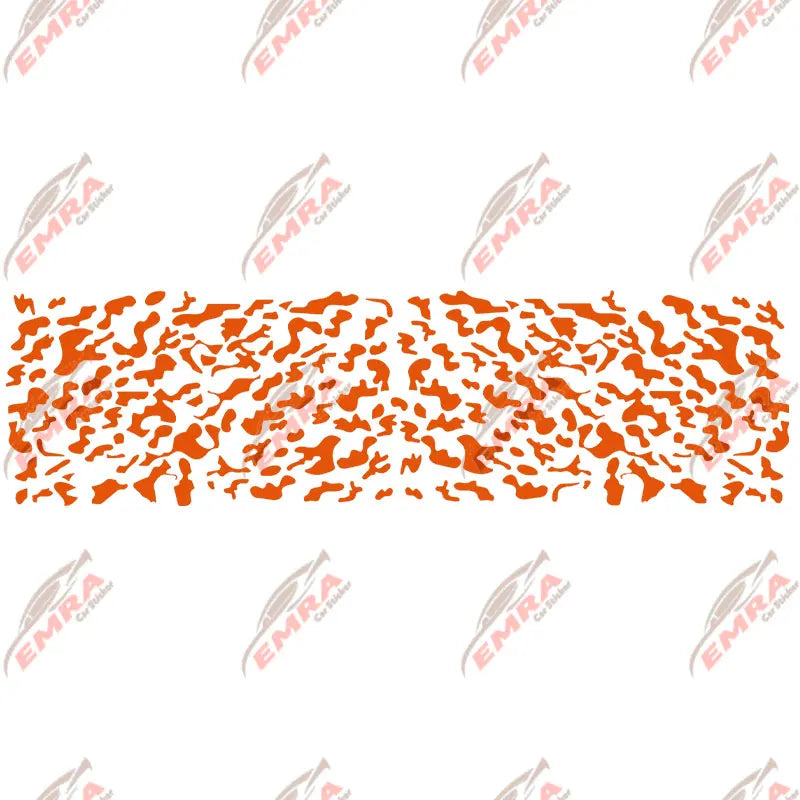 Competition Car Sticker External Accessories Decoration Side Car Side Camouflage Stickers Racing Style Die Cutting Vinyl Decals (ONLINE ORDER ONLY)
