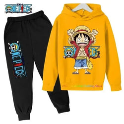 One Piece Hoodies Kids Fashion 2025 Luffy Pullover (ONLINE ORDER ONLY)