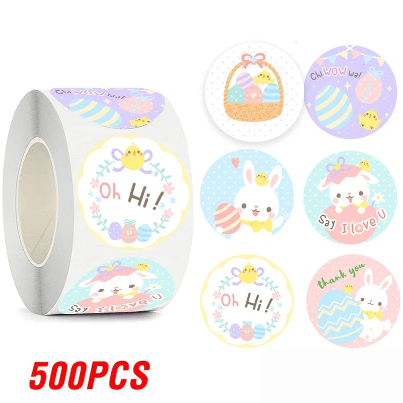 100-500pcs Cartoon Animal Reward Stickers for Kids Cute Gift Decor Stickers Labels School Encourage Children Stationery Stickers (Online Order Only)