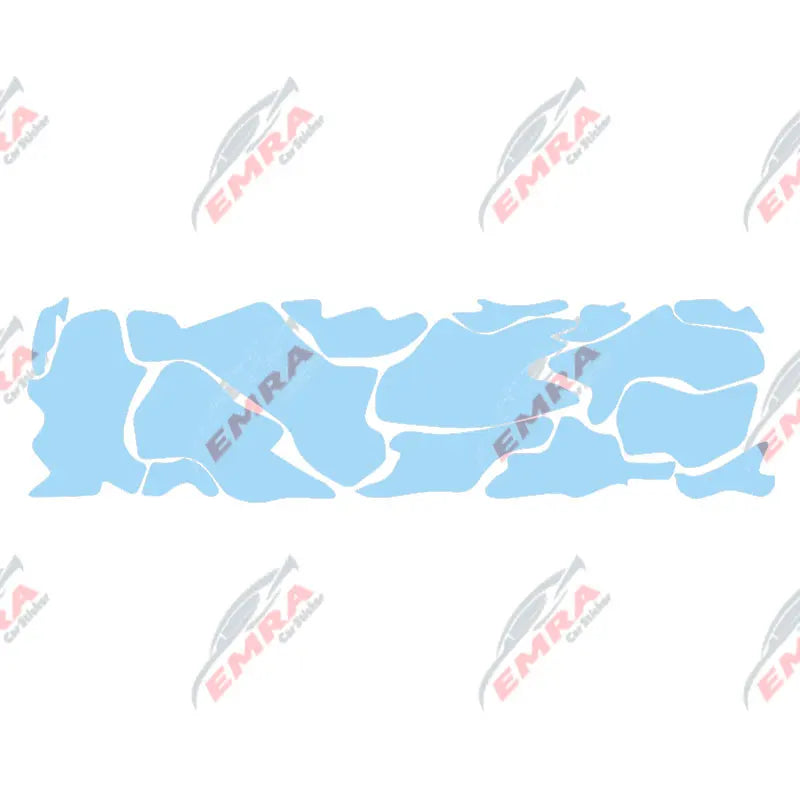 Universal Car Sticker For External Accessories Camouflage Stickers Decoration Side Kit  Adjust Molding Waterproof Vinyl Decals (ONLINE ORDER ONLY)