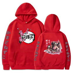 Demon Slayer Kamado Nezuko Oversize Anime Hoodie Streetwear (ONLINE ORDER ONLY)