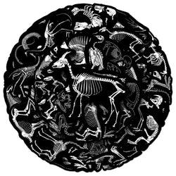 10/30/50PCS Animal Skeleton Black Stickers Cool Graffiti Toys PVC Waterproof Decoration For Phone Bike Skateboard Laptop Decals (ONLINE ORDER ONLY)