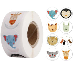 100-500pcs Reward Sticker Cute Cartoon Animals Scrapbooking Sticker for Teacher Encourage Supplies Children's Lables (ONLINE ORDER ONLY)