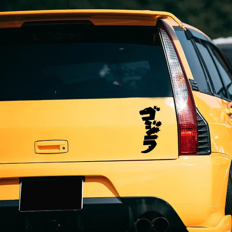 GOZILA Stickers，Japanese Dinosaur Stickers,for its lovers,High quality sticker for cars trucks motorcycles &laptops! (ONLINE ORDER ONLY)