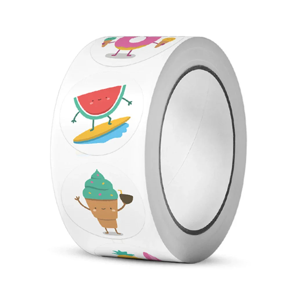 100-500pcs Cute Reward Stickers Cartoon Motivational Stickers for School Teacher Kids Student Stationery Stickers Kids 1inch (ONLINE ORDER ONLY)