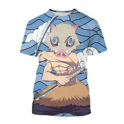 Demon Slayer Nezuko Shinobu T-shirt 3D Fashion Print (ONLINE ORDER ONLY)